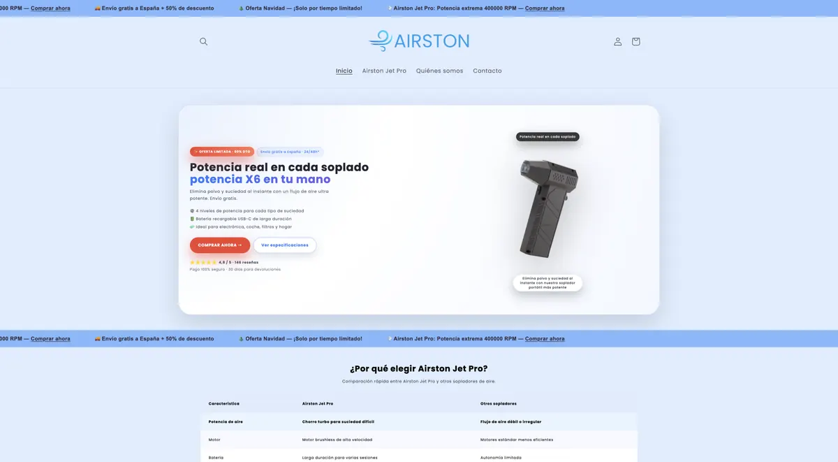 Botiga online Airston